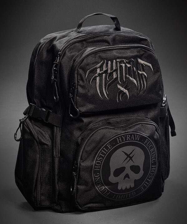 Hyraw Rucksack "DEATH SHADOW BLACK"