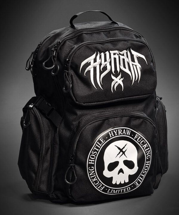 Hyraw Rucksack "DEATH SHADOW BLACK"