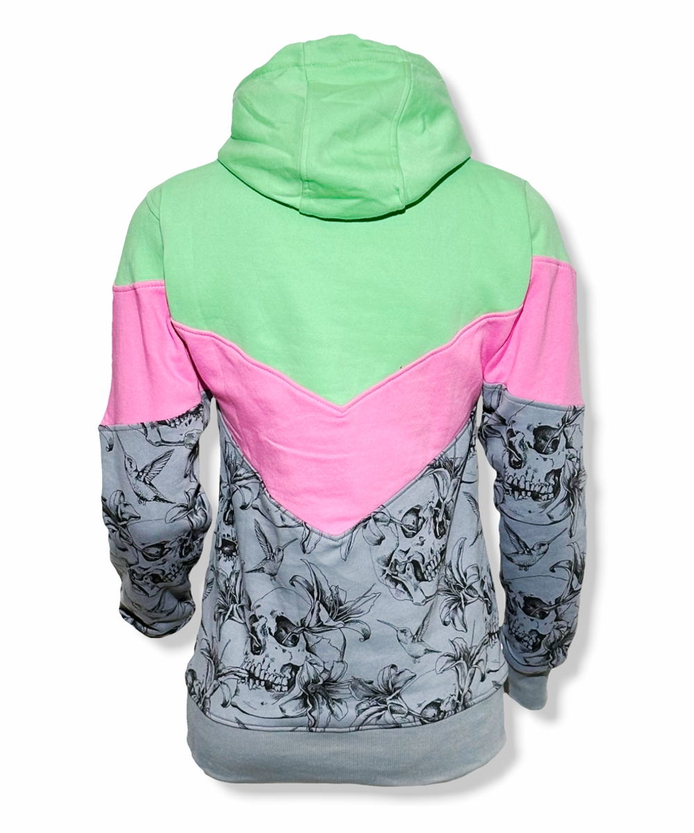 Fact of Life Damen Hoodie “Humming Bird” GSH-05 patina green