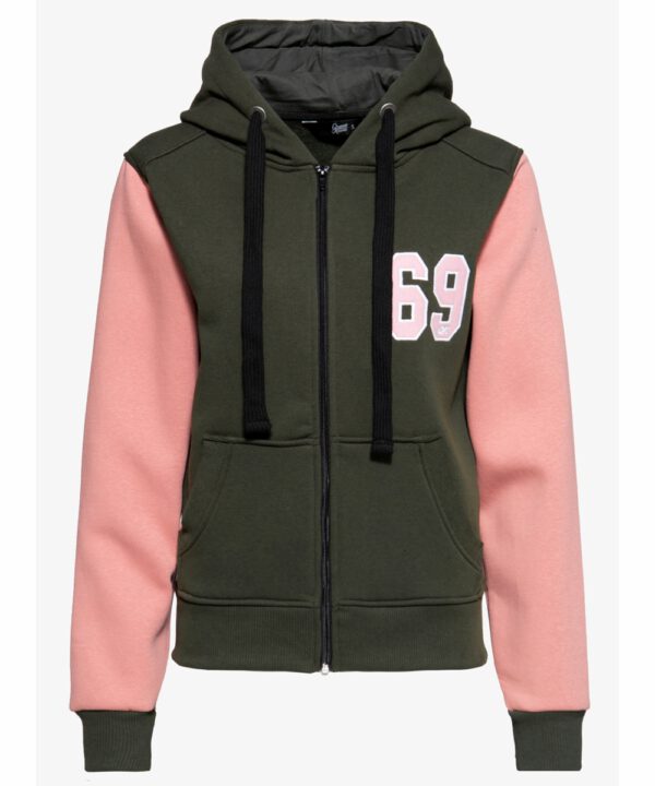 Queen Kerosin Sweat-Jacke "Sugar Babe"