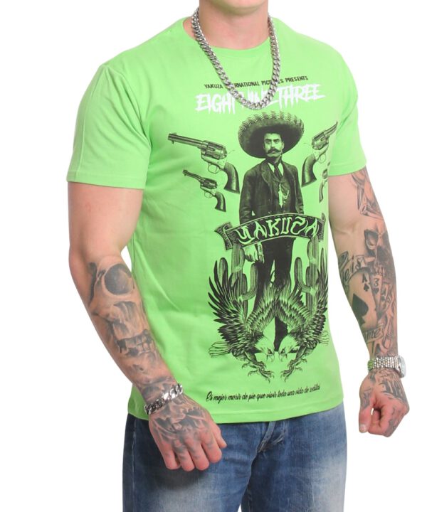Yakuza Desperado V02 T-Shirt TSB-24041 jasmine green