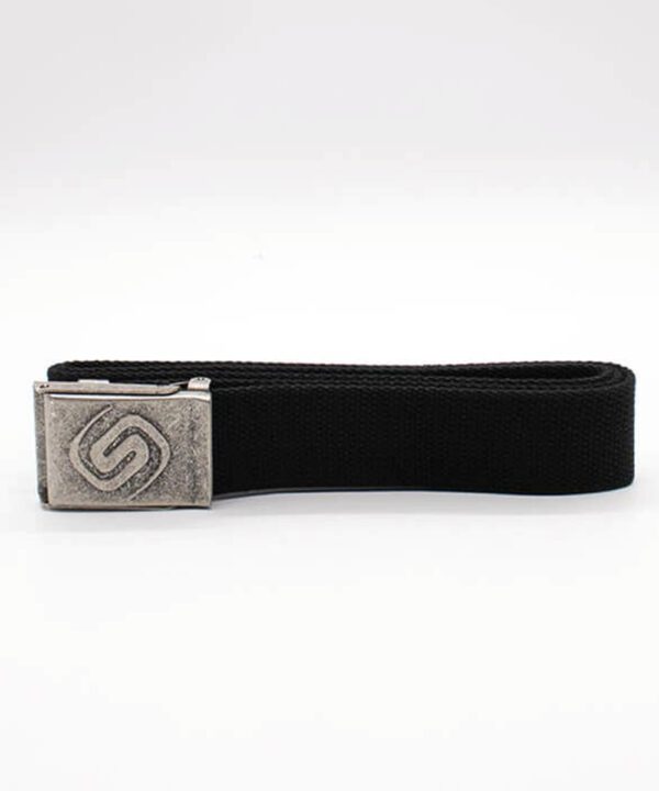 Skulk Stoffgürtel Black Brushed