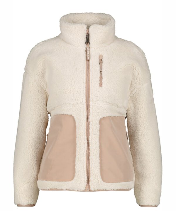 Alife and Kickin Jacke AnoukAK G Teddy Jacket beige