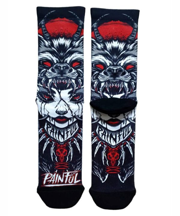 Painful Wolf Socken