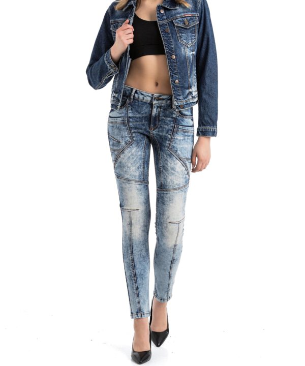 Cipo & Baxx Damen Jeans WD-539