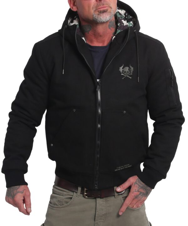 Yakuza Crime Inc. Rookie Winterjacke WJB-24052 schwarz