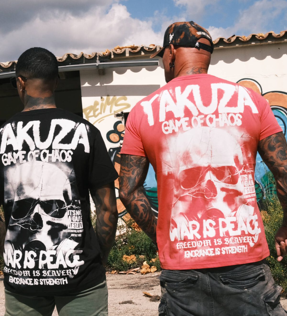Yakuza War Regular T-Shirt TSB-25021 schwarz – Bild 3