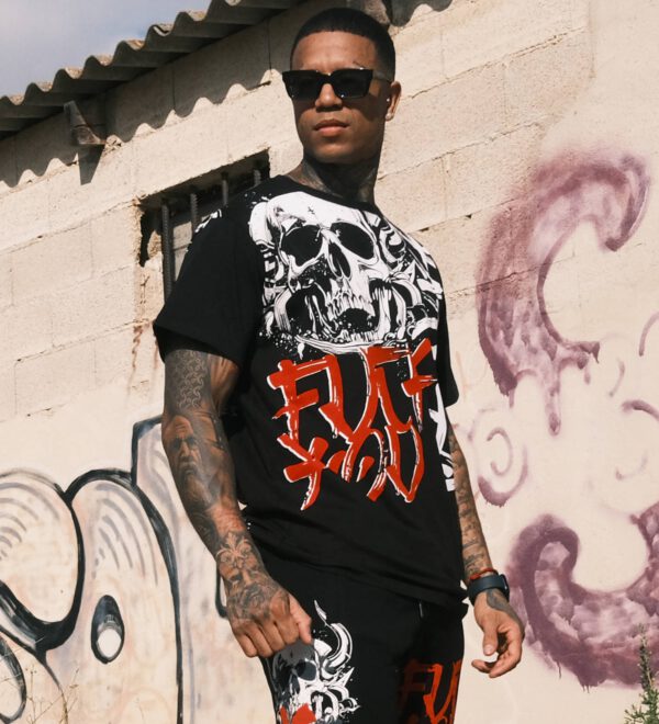 Yakuza Horned FU Regular T-Shirt