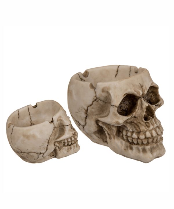 Aschenbecher, Totenkopf Design