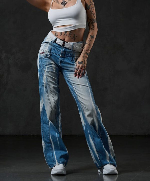 Cipo & Baxx Damen Jeans WD-540
