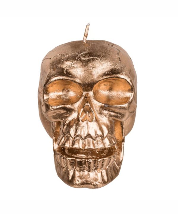 Kerze Totenkopf Design