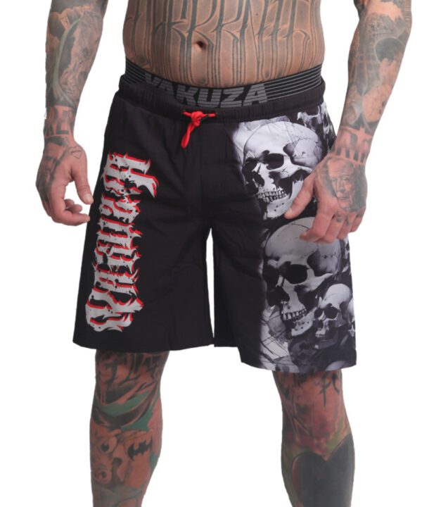 Yakuza Skull Awakening Badeshorts BSB-25042 black