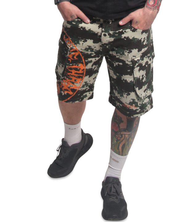 Yakuza Tweak Cargo Shorts CSB-23002 camouflage