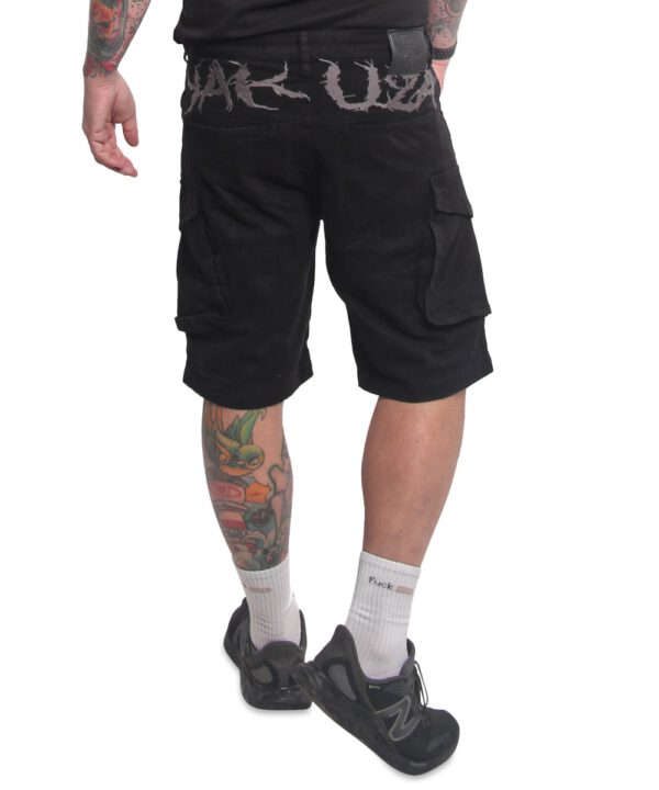 Yakuza Shards Cargo Shorts CSB-23004 black