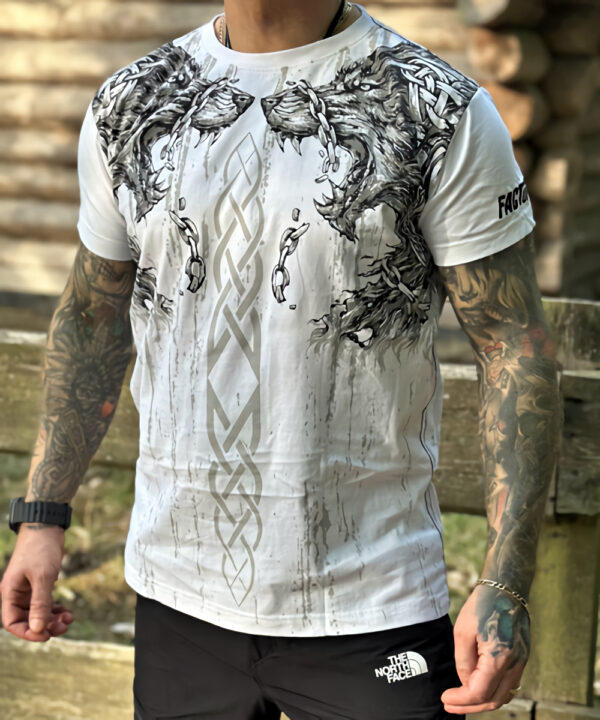 Fact of Life T-Shirt "Fenrir" TS-85 white