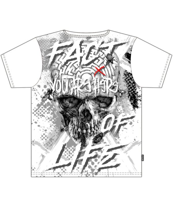 Fact of Life T-Shirt "Labyrinth" TS-87 white