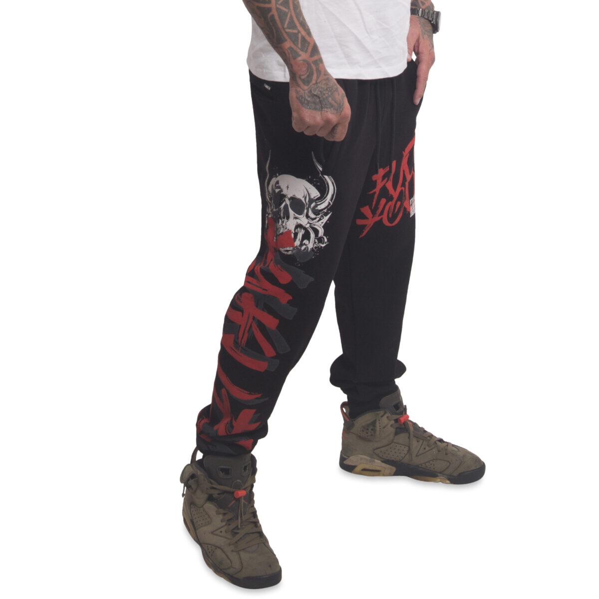 Yakuza Horned FU Casual Jogginghose JOB-25037 – Bild 3