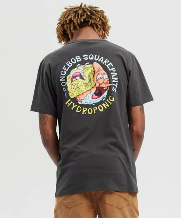 Hydroponic T-Shirt SB Yin Yang SS 02-Kohle