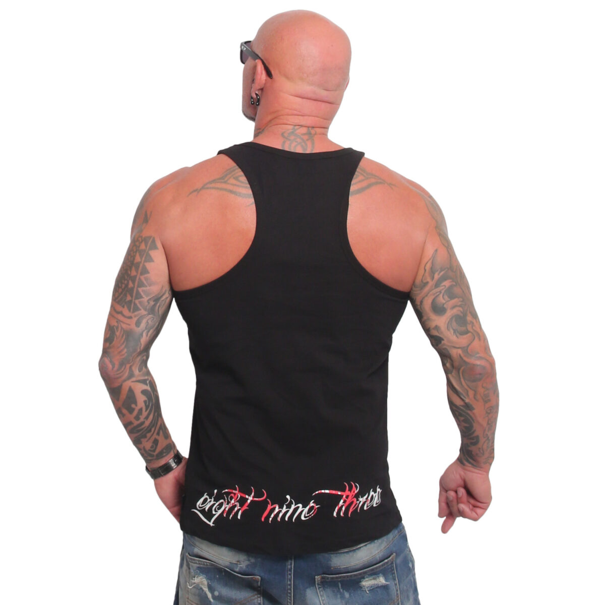 Yakuza Bloodbrand V02 Slim Racer Tanktop UHB-26026 – Bild 3