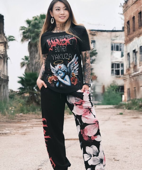 Yakuza Flower Style V02 Loose Jogginghose GJOB-26129
