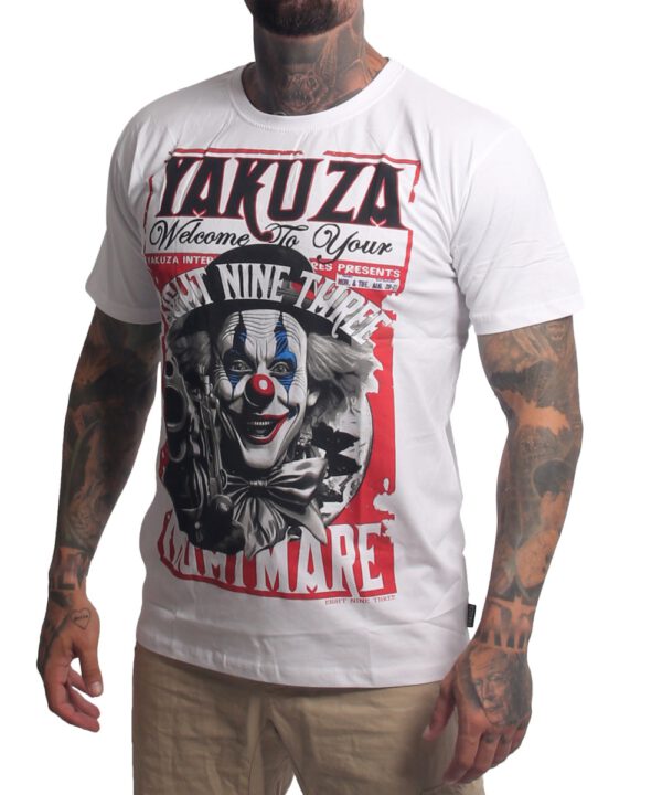 Yakuza Welcome Regular T-Shirt TSB-26016 weiß