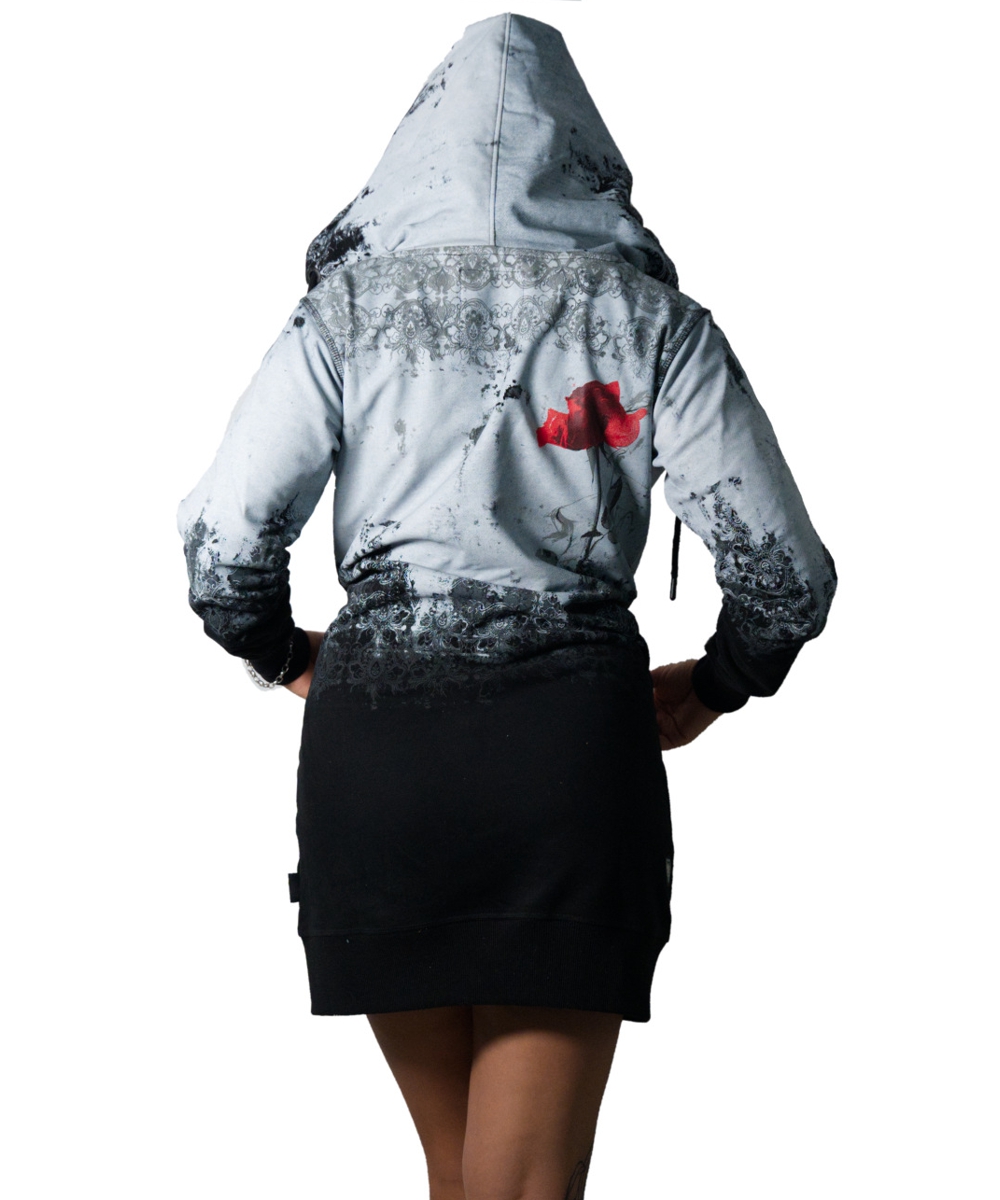Yakuza Curtain Long Kapuzenjacke GLHZB-26127 – Bild 3
