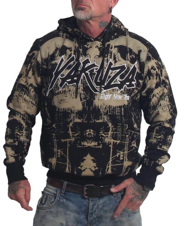Yakuza Psychodelic Hoodie HOB-27027 black