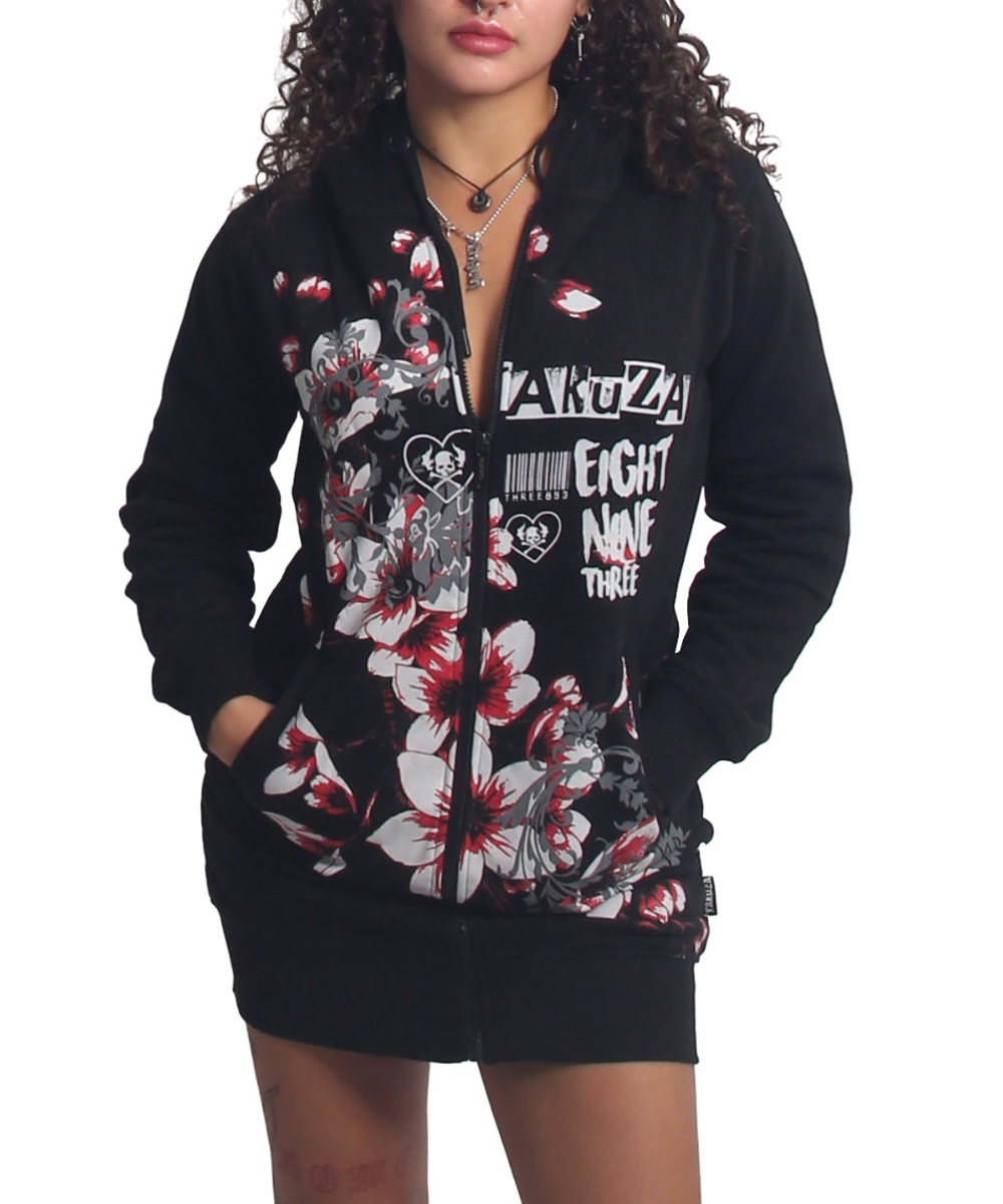 Yakuza Hanami Long Kapuzenjacke GLHZB-27103