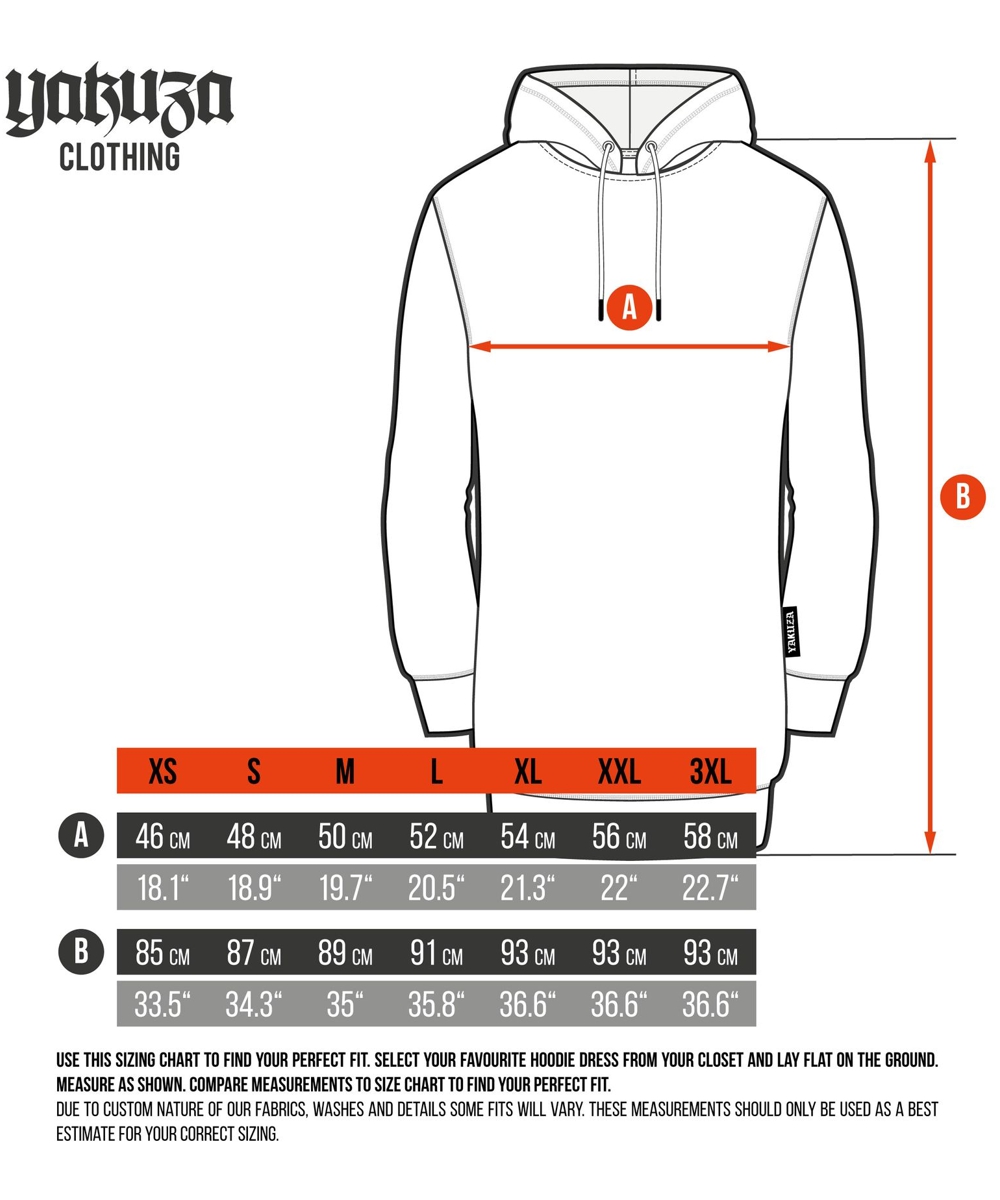 Yakuza Masquerade V02 Hoodie Kleid GKB-27107 – Bild 3