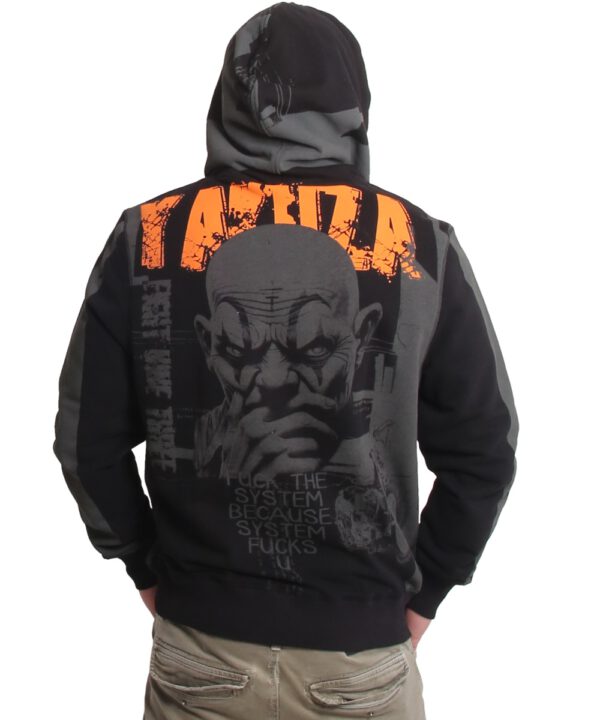 Yakuza System Allover Hoodie HOB-26035 black