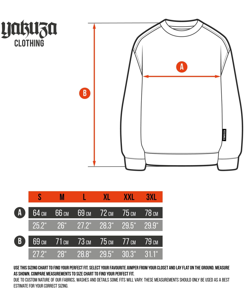 Yakuza 3RD Oversized Pullover PB-27032 – Bild 3